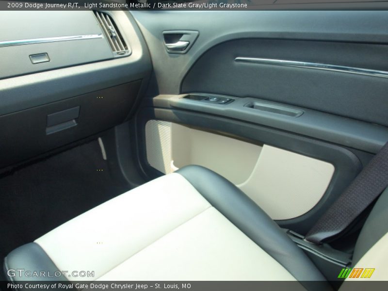 Light Sandstone Metallic / Dark Slate Gray/Light Graystone 2009 Dodge Journey R/T