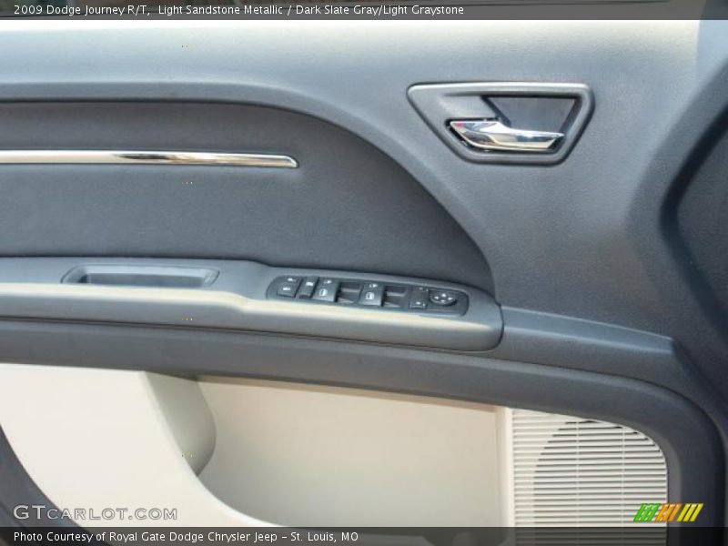 Light Sandstone Metallic / Dark Slate Gray/Light Graystone 2009 Dodge Journey R/T