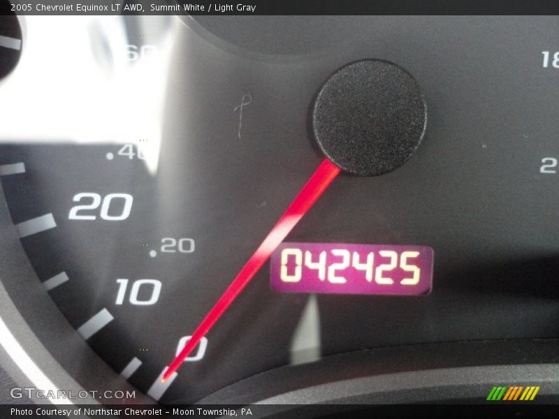 Summit White / Light Gray 2005 Chevrolet Equinox LT AWD