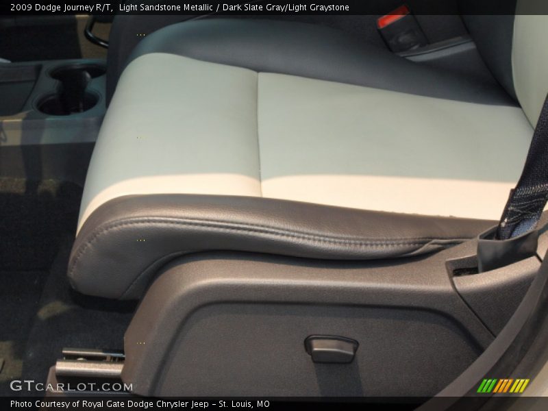 Light Sandstone Metallic / Dark Slate Gray/Light Graystone 2009 Dodge Journey R/T