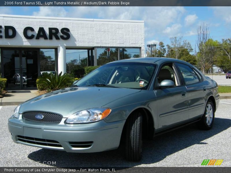 Light Tundra Metallic / Medium/Dark Pebble Beige 2006 Ford Taurus SEL