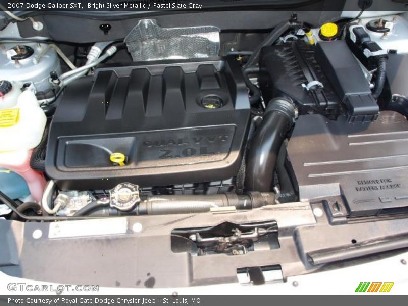 Bright Silver Metallic / Pastel Slate Gray 2007 Dodge Caliber SXT