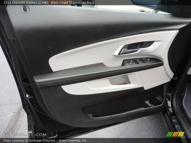 Black / Light Titanium/Jet Black 2011 Chevrolet Equinox LS AWD