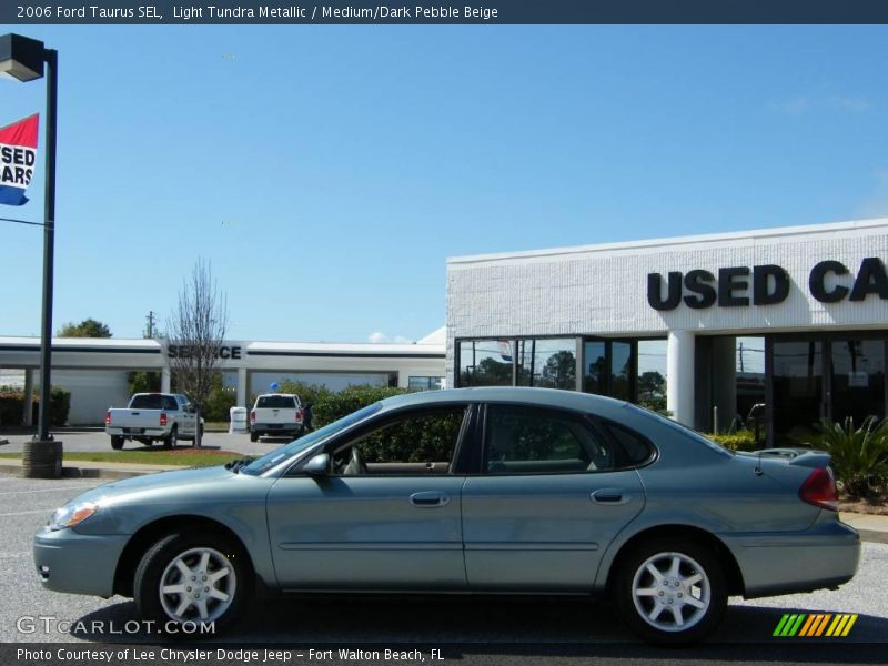 Light Tundra Metallic / Medium/Dark Pebble Beige 2006 Ford Taurus SEL