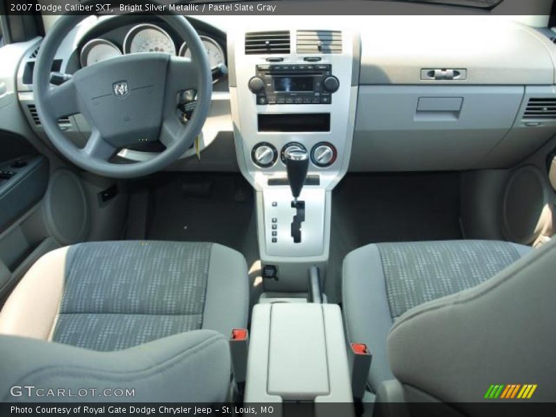 Bright Silver Metallic / Pastel Slate Gray 2007 Dodge Caliber SXT