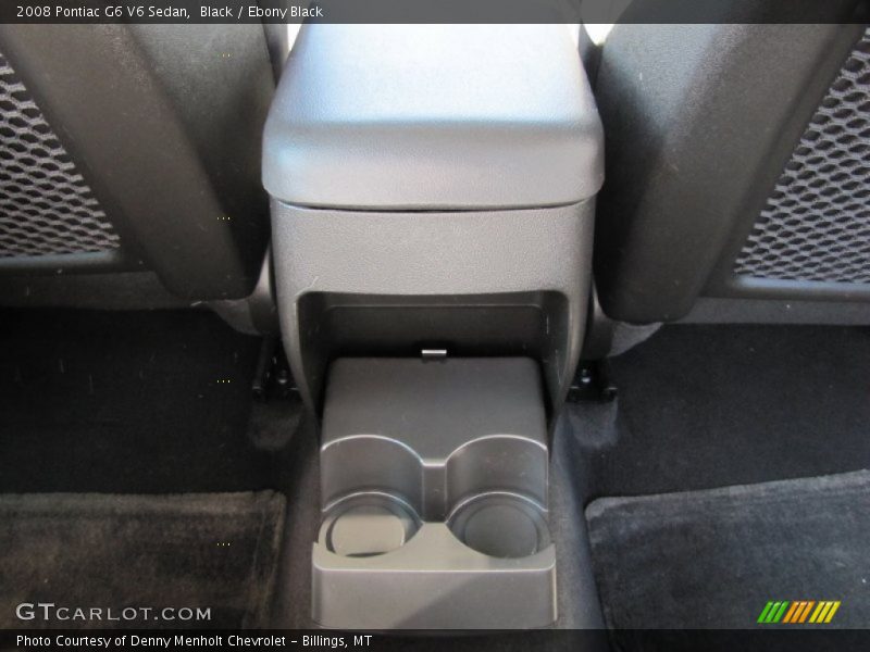 Black / Ebony Black 2008 Pontiac G6 V6 Sedan