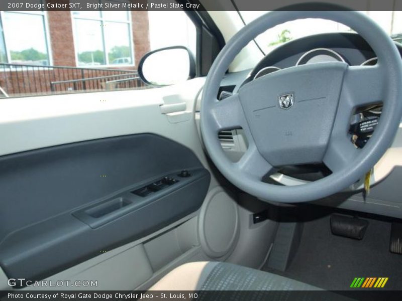 Bright Silver Metallic / Pastel Slate Gray 2007 Dodge Caliber SXT