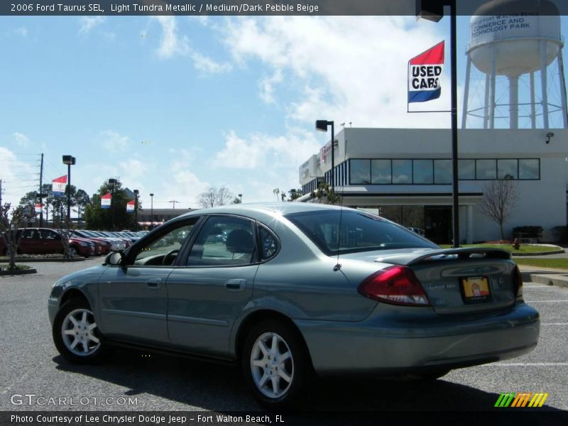 Light Tundra Metallic / Medium/Dark Pebble Beige 2006 Ford Taurus SEL