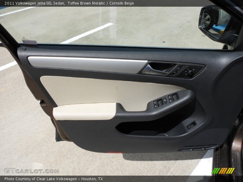 Toffee Brown Metallic / Cornsilk Beige 2011 Volkswagen Jetta SEL Sedan