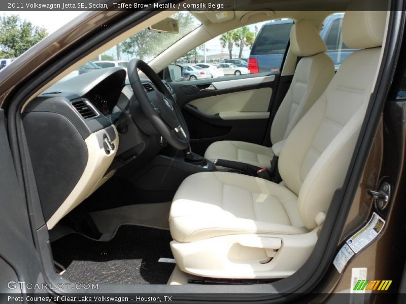 Toffee Brown Metallic / Cornsilk Beige 2011 Volkswagen Jetta SEL Sedan