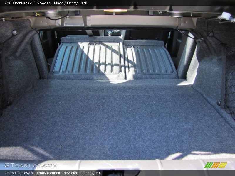 Black / Ebony Black 2008 Pontiac G6 V6 Sedan
