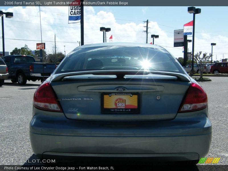 Light Tundra Metallic / Medium/Dark Pebble Beige 2006 Ford Taurus SEL