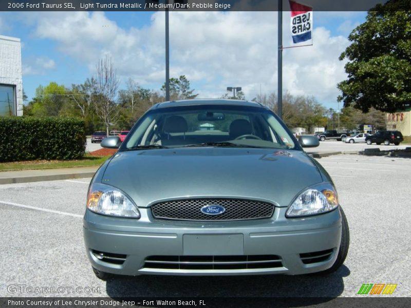 Light Tundra Metallic / Medium/Dark Pebble Beige 2006 Ford Taurus SEL