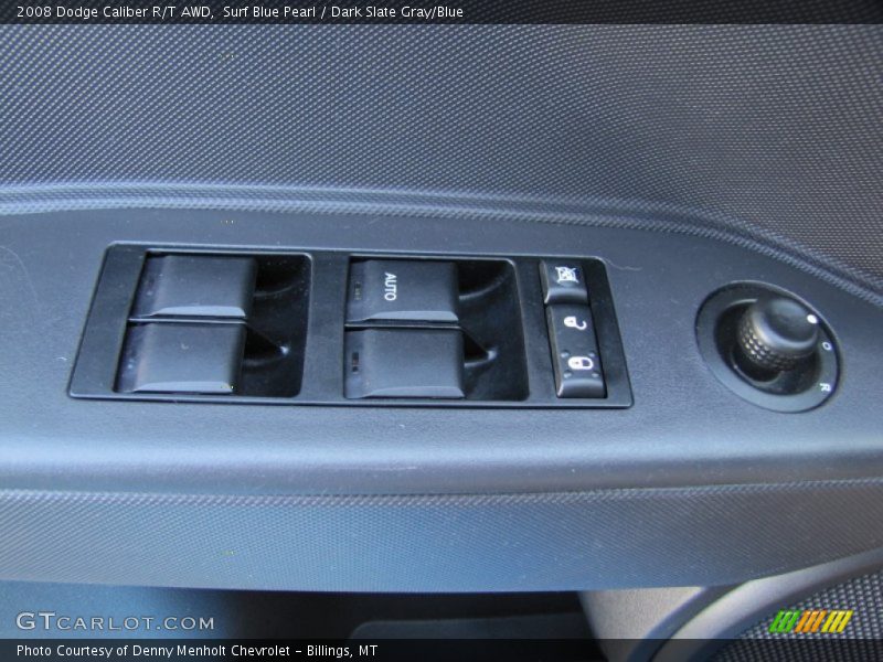 Surf Blue Pearl / Dark Slate Gray/Blue 2008 Dodge Caliber R/T AWD