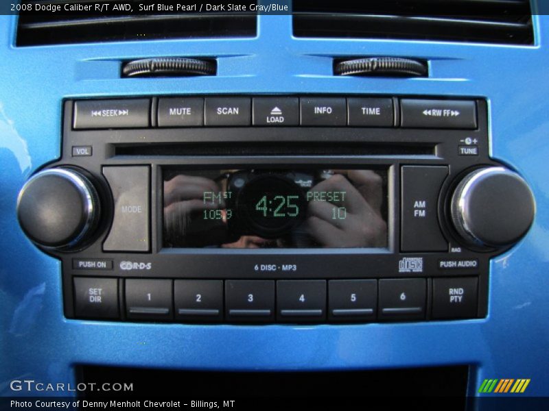 Controls of 2008 Caliber R/T AWD