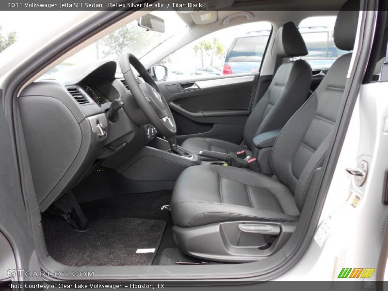 Reflex Silver Metallic / Titan Black 2011 Volkswagen Jetta SEL Sedan
