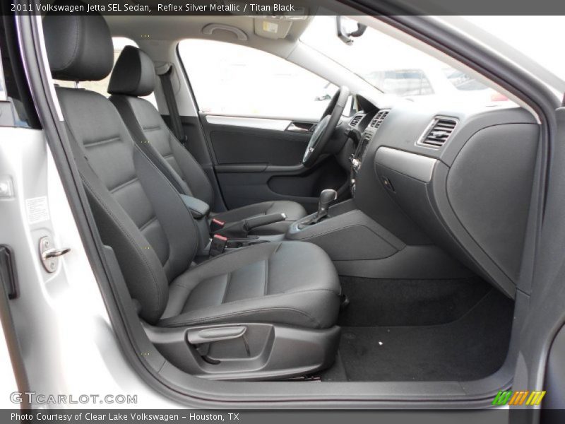 Reflex Silver Metallic / Titan Black 2011 Volkswagen Jetta SEL Sedan
