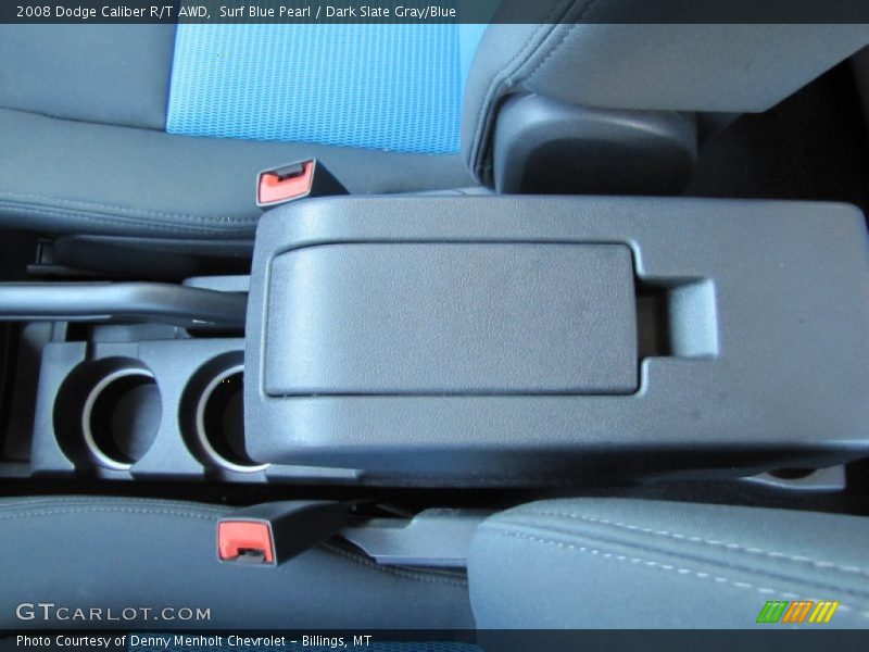 Surf Blue Pearl / Dark Slate Gray/Blue 2008 Dodge Caliber R/T AWD