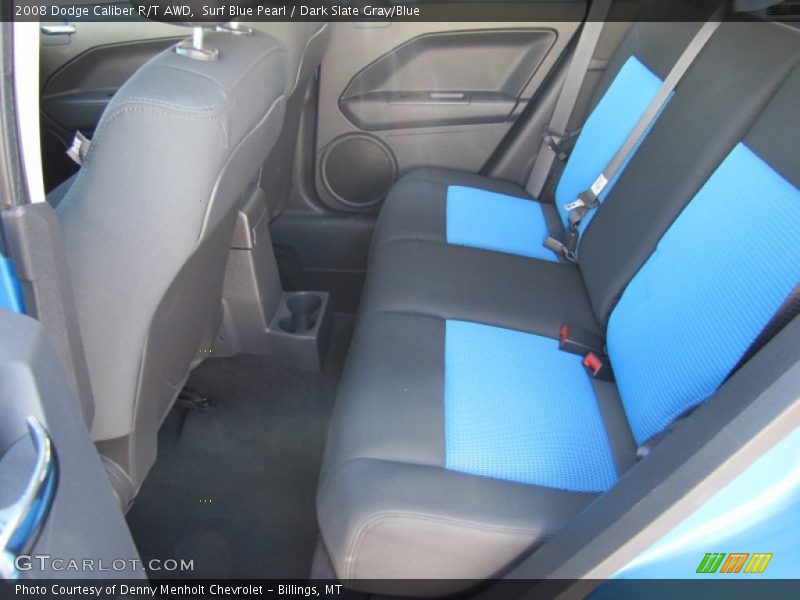  2008 Caliber R/T AWD Dark Slate Gray/Blue Interior