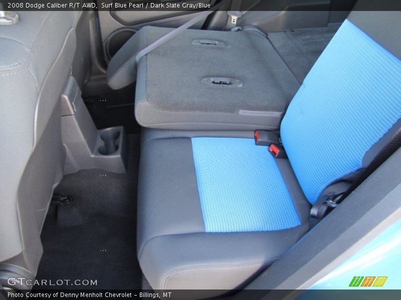 Surf Blue Pearl / Dark Slate Gray/Blue 2008 Dodge Caliber R/T AWD