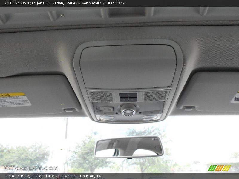 Reflex Silver Metallic / Titan Black 2011 Volkswagen Jetta SEL Sedan