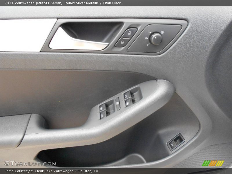 Reflex Silver Metallic / Titan Black 2011 Volkswagen Jetta SEL Sedan