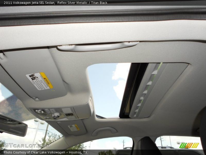 Reflex Silver Metallic / Titan Black 2011 Volkswagen Jetta SEL Sedan