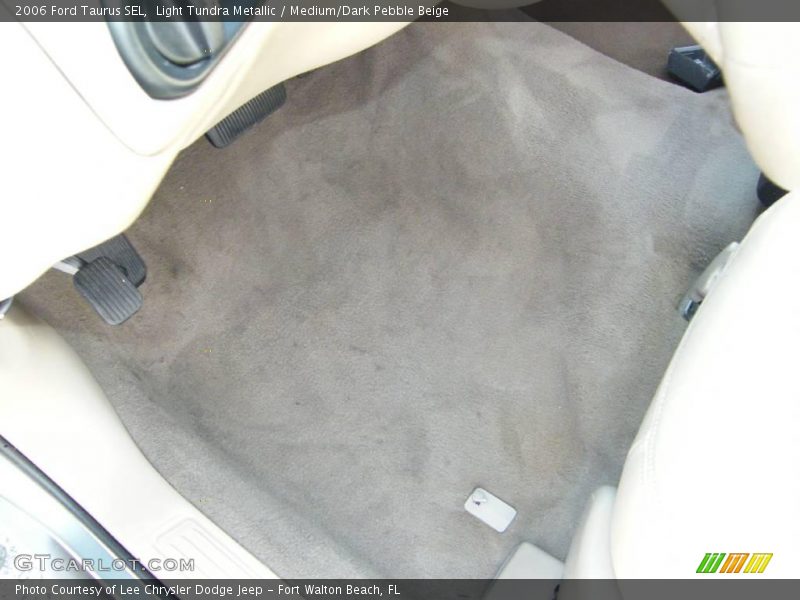Light Tundra Metallic / Medium/Dark Pebble Beige 2006 Ford Taurus SEL