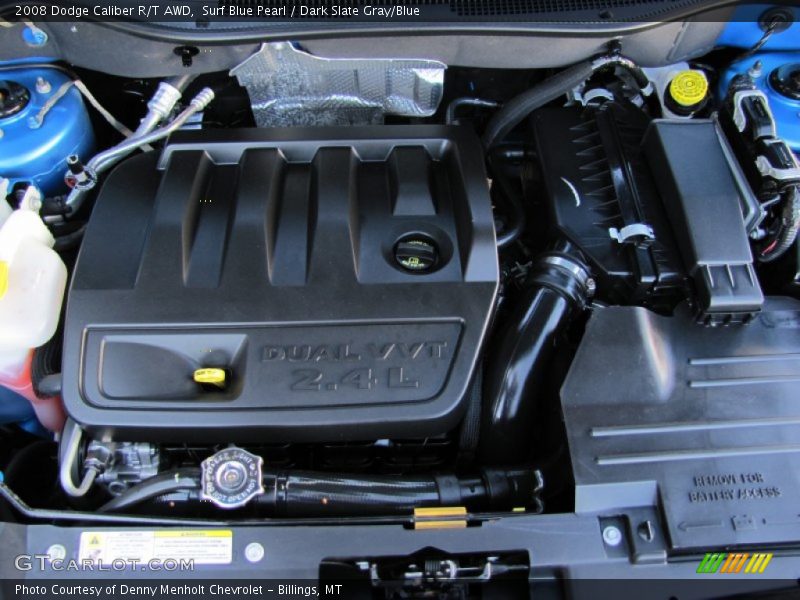  2008 Caliber R/T AWD Engine - 2.4L DOHC 16V Dual VVT 4 Cylinder