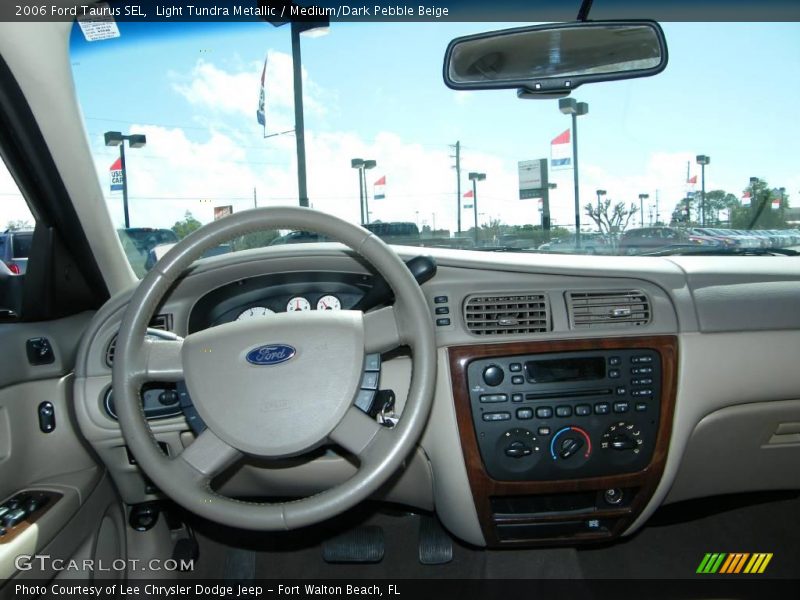 Light Tundra Metallic / Medium/Dark Pebble Beige 2006 Ford Taurus SEL