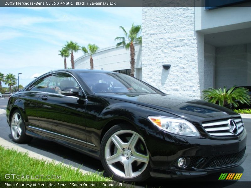 Front 3/4 View of 2009 CL 550 4Matic