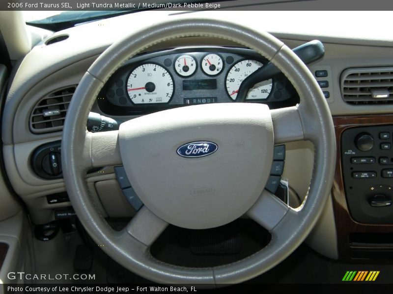 Light Tundra Metallic / Medium/Dark Pebble Beige 2006 Ford Taurus SEL