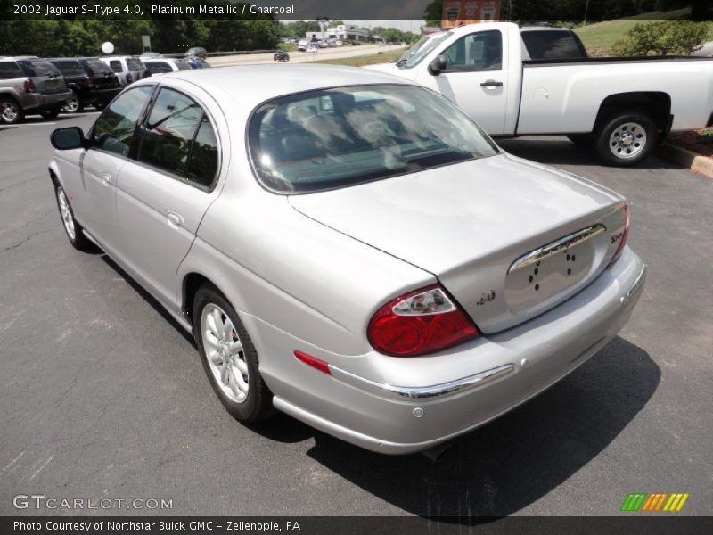 Platinum Metallic / Charcoal 2002 Jaguar S-Type 4.0
