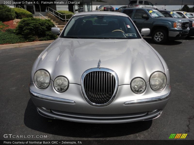 Platinum Metallic / Charcoal 2002 Jaguar S-Type 4.0