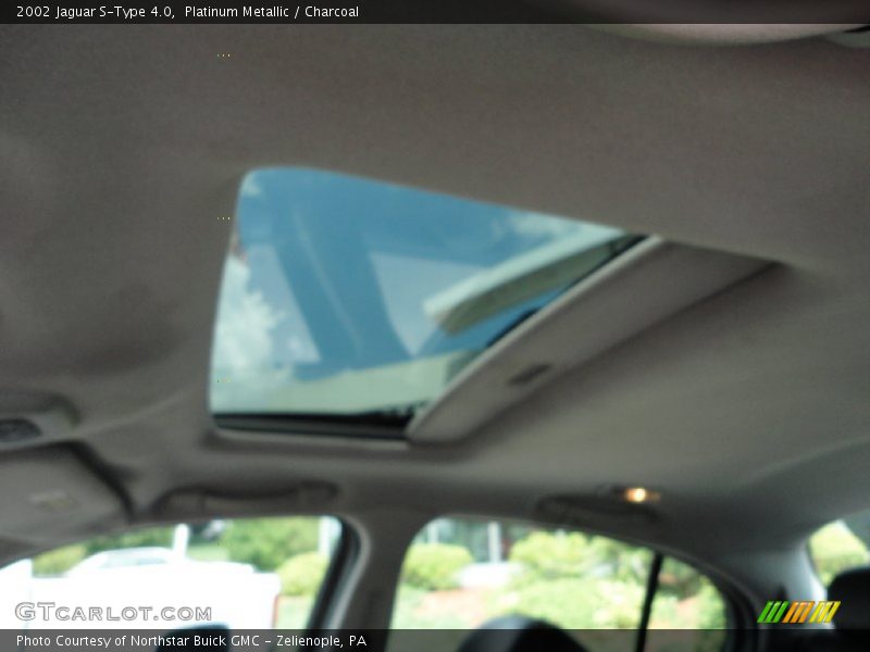 Platinum Metallic / Charcoal 2002 Jaguar S-Type 4.0