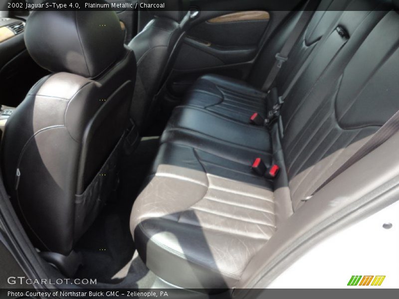 Platinum Metallic / Charcoal 2002 Jaguar S-Type 4.0