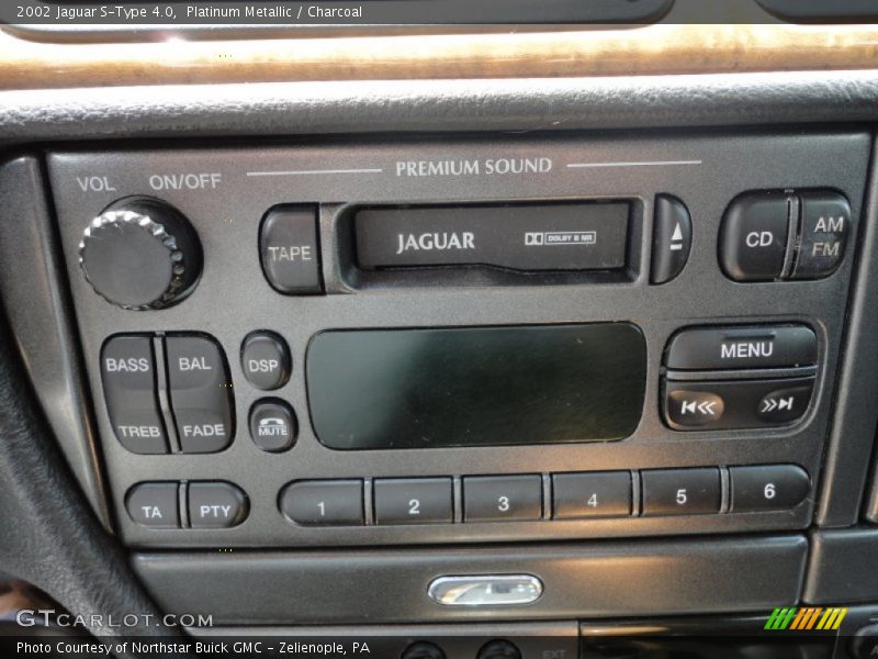 Platinum Metallic / Charcoal 2002 Jaguar S-Type 4.0