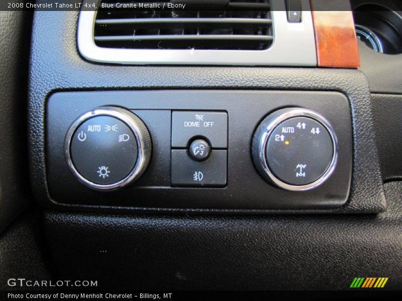 Controls of 2008 Tahoe LT 4x4