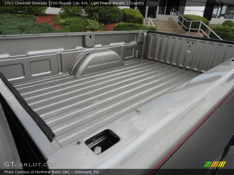 Light Pewter Metallic / Graphite 2001 Chevrolet Silverado 1500 Regular Cab 4x4