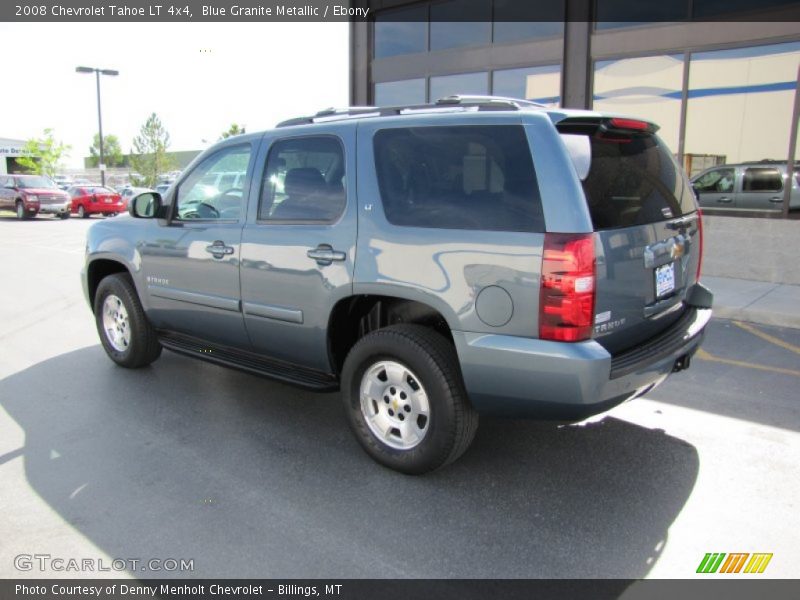 Blue Granite Metallic / Ebony 2008 Chevrolet Tahoe LT 4x4