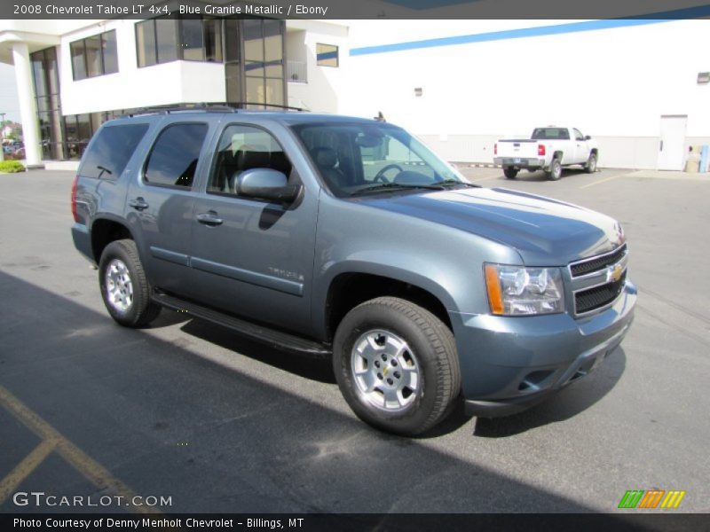 Blue Granite Metallic / Ebony 2008 Chevrolet Tahoe LT 4x4