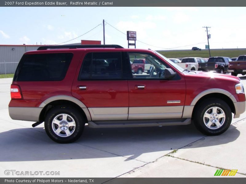 Redfire Metallic / Camel 2007 Ford Expedition Eddie Bauer