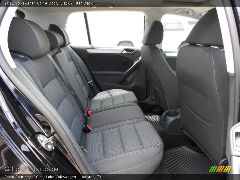 Black / Titan Black 2011 Volkswagen Golf 4 Door