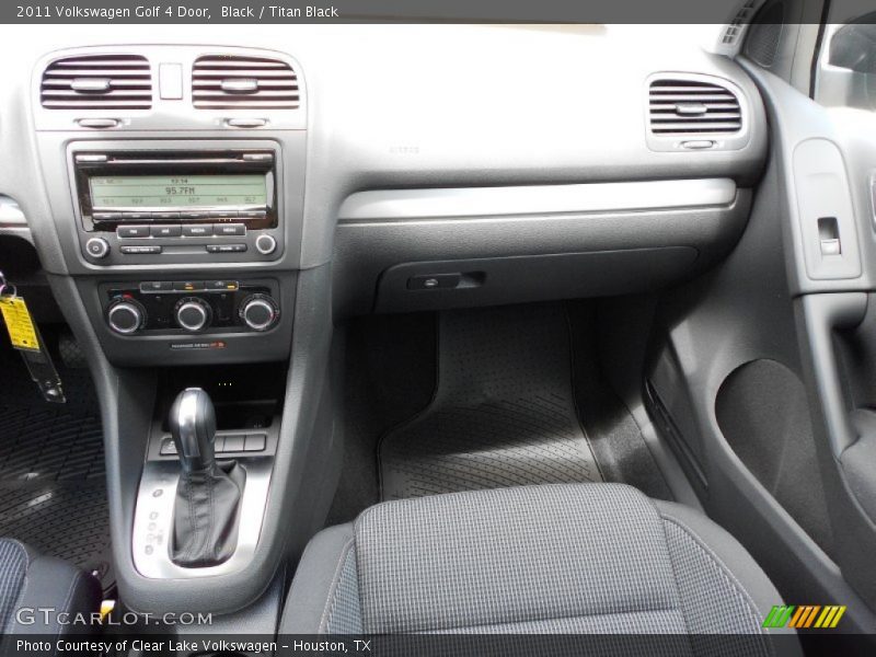Black / Titan Black 2011 Volkswagen Golf 4 Door
