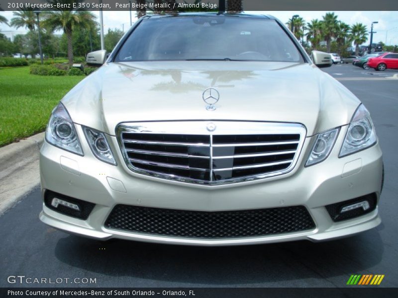 Pearl Beige Metallic / Almond Beige 2010 Mercedes-Benz E 350 Sedan