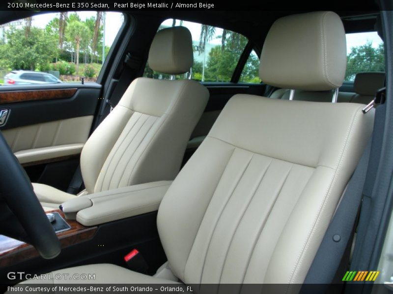 Pearl Beige Metallic / Almond Beige 2010 Mercedes-Benz E 350 Sedan