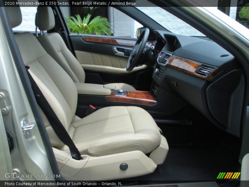 Pearl Beige Metallic / Almond Beige 2010 Mercedes-Benz E 350 Sedan