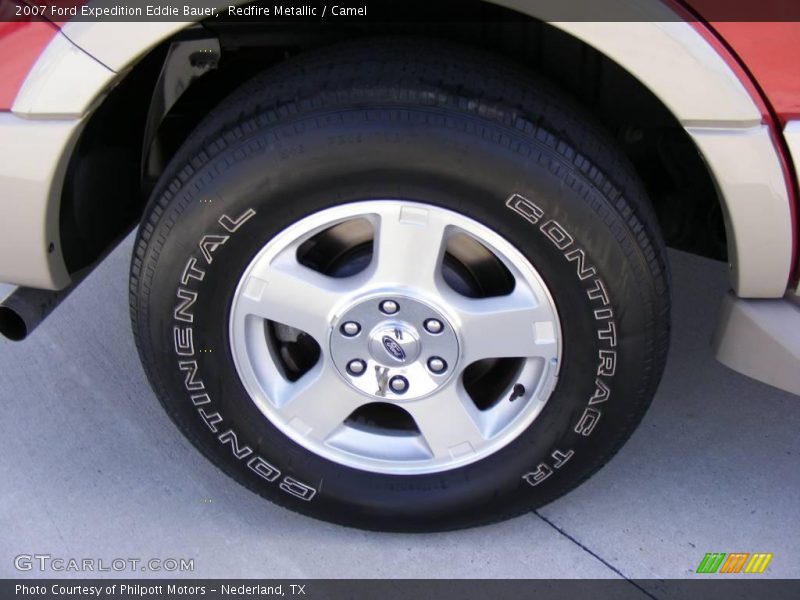 Redfire Metallic / Camel 2007 Ford Expedition Eddie Bauer