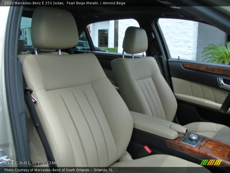 Pearl Beige Metallic / Almond Beige 2010 Mercedes-Benz E 350 Sedan