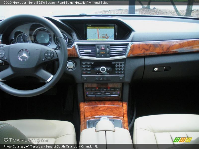 Pearl Beige Metallic / Almond Beige 2010 Mercedes-Benz E 350 Sedan